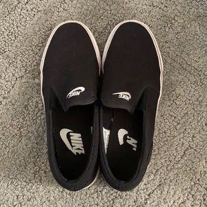 Nike slip ons